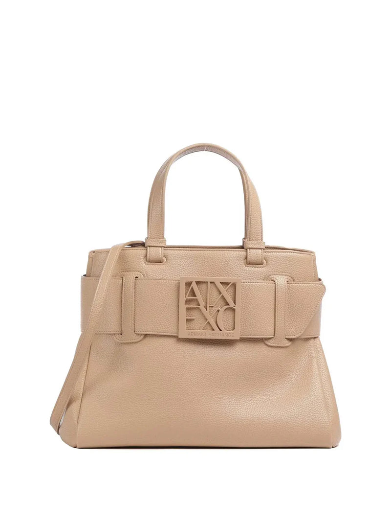 Armani Exchange Borsa A Spalla Beige  XW000284