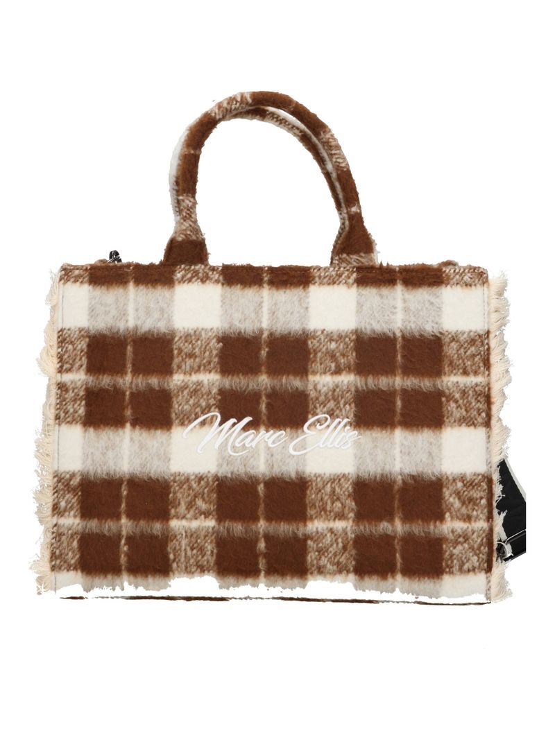 Marc Ellis Borsa A Mano Buby Check L Black