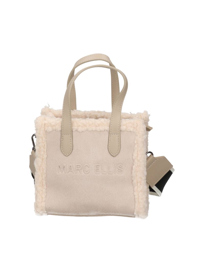Marc Ellis Borsa A Mano Buby  Suede S Taupe