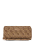 Guess Portafoglio Grande Brenton Logato Beige