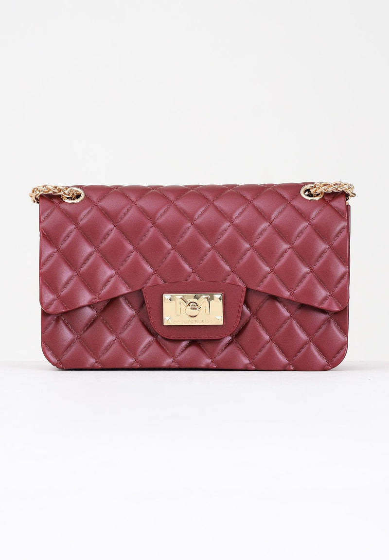 Marc ellis Borsa A Spalla Flat Falcon S Red Dahlia/Gold