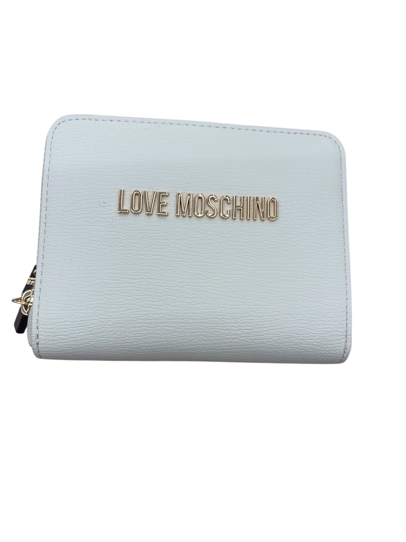 Love Moschino Portafoglio Medio Avorio/Oro