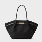 Label Rose Borsa A Spalla/Tracolla Brielle Big Nero/Gold
