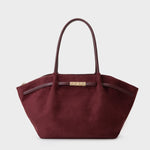 Label Rose Borsa A Spalla/Tracolla Brielle Big Bordeaux/Gold