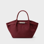 Label Rose Borsa A Mano/Tracolla Brielle Small Bordeaux/Silver