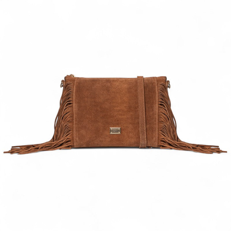 Marc Ellis Borsa A Spalla Calira CM Cuoio/Gold