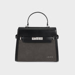 Borsa a mano GRACE SUEDE BIG - BLACK