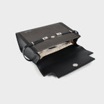 Borsa a mano GRACE SUEDE BIG - BLACK