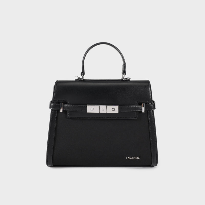 Borsa a mano GRACE SUEDE MEDIUM - BLACK