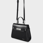 Borsa a mano GRACE SUEDE MEDIUM - BLACK