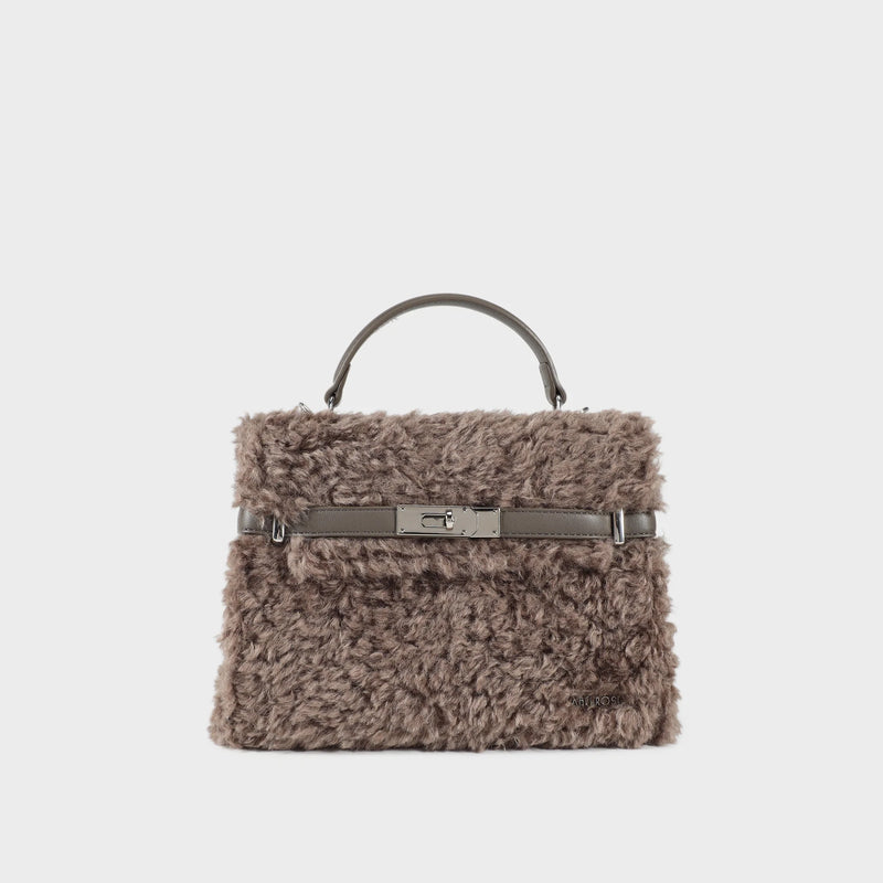 Label Rose Borsa a mano GRACE TEDDY-TAUPE