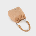 Label Rose Borsa a secchiello MATILDE SUEDE - BEIGE