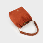 Label Rose Borsa a secchiello MATILDE SUEDE - CUOIO