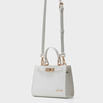 Label Rose Borsa a mano PARIS MINI - SNOW PEARL