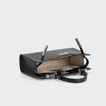 Label Rose Borsa a mano PARIS SMALL - BLACK SILVER