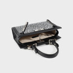 Label Rose Borsa a Mano Paris Mini Strass Black/Silver