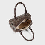 Label Rose Borsa a mano TWIST- BROWN