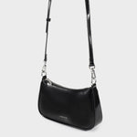 Label Rose Borsa a Spalla Emma Vernice Black