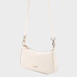 Label Rose Borsa a Spalla Emma Vernice Cream