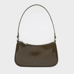 Label Rose Borsa a Spalla Emma Vernice Olive
