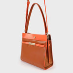 Label Rose Borsa a spalla GRACE LIGHT BROWN