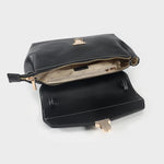 Label Rose Borsa a spalla GWYNETH- BLACK