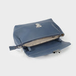 Label Rose Borsa a spalla GWYNETH-  BLU JEANS