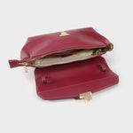 Label Rose Borsa a spalla GWYNETH- CHERRY