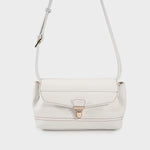 Label Rose Borsa a spalla GWYNETH-   WHITE