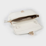 Label Rose Borsa a spalla GWYNETH-   WHITE
