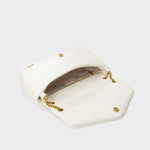 Label Rose Borsa a Spalla Kayla White