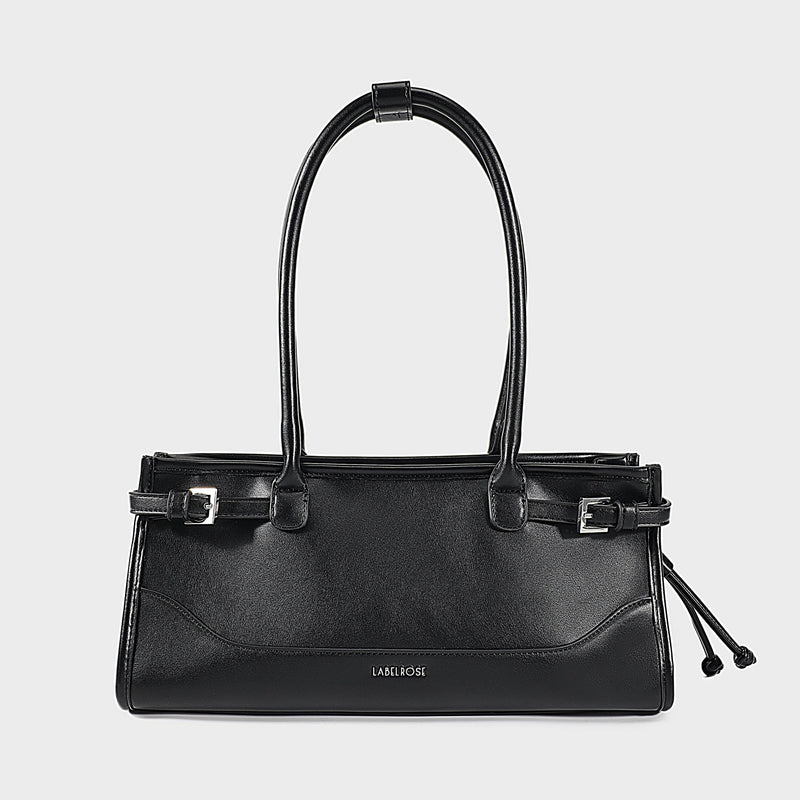 Label Rose Borsa a spalla SABOT - BLACK