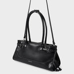 Label Rose Borsa a spalla SABOT - BLACK