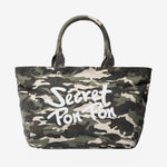 Secret Pon Pon Borsa a Mano City Tote M Verde Militare
