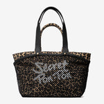 Secret Pon Pon Borsa a Mano City Tote M Leopard