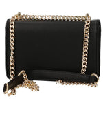 Gaelle borsa a tracolla nera con catene GAACW02326