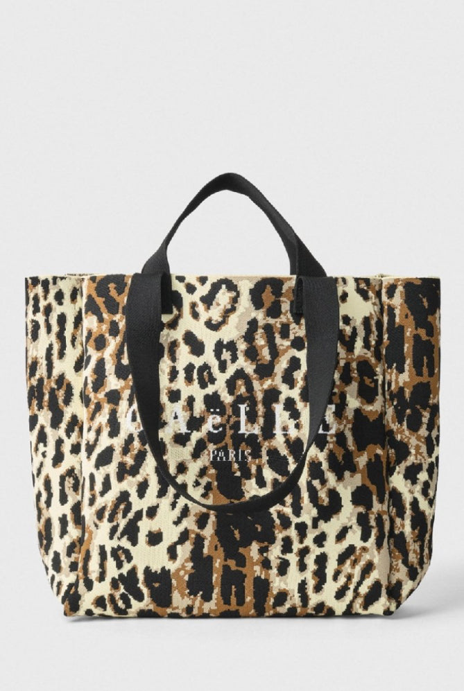 Gaelle Borsa A Spalla/Mano Maculata in Tessuto