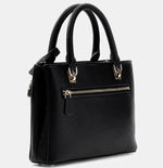 Guess Borsa a mano Noelle saffiano Black