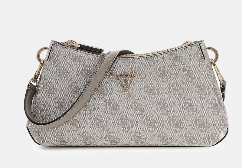 Guess Mini tracolla Noelle 4G Logo Dark Taupe
