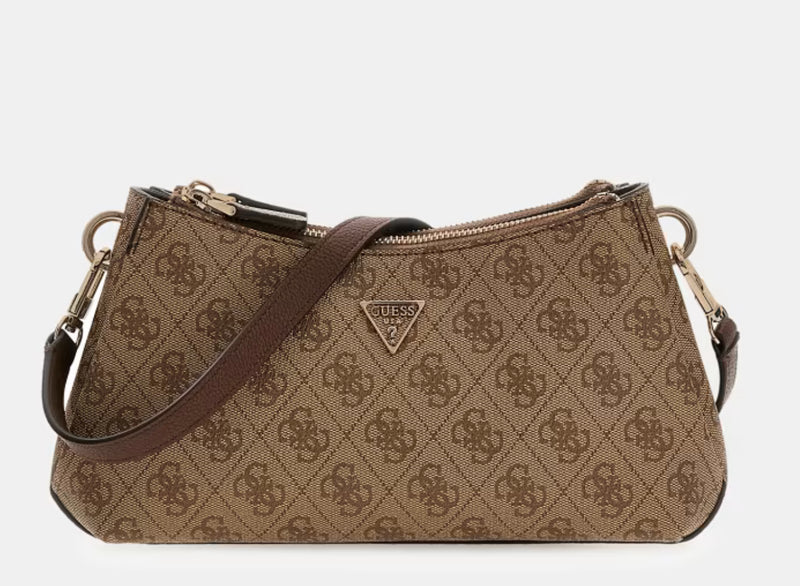 Guess Borsa Mini a tracolla Noelle Latte Logo