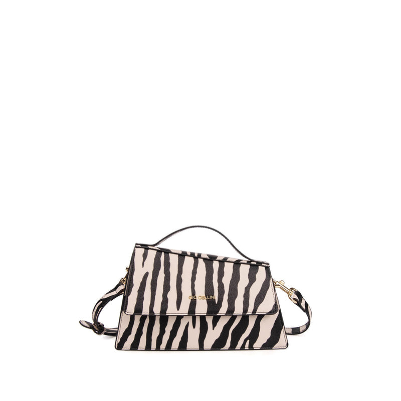 Gio cellini borsa a mano/tracolla zebrata