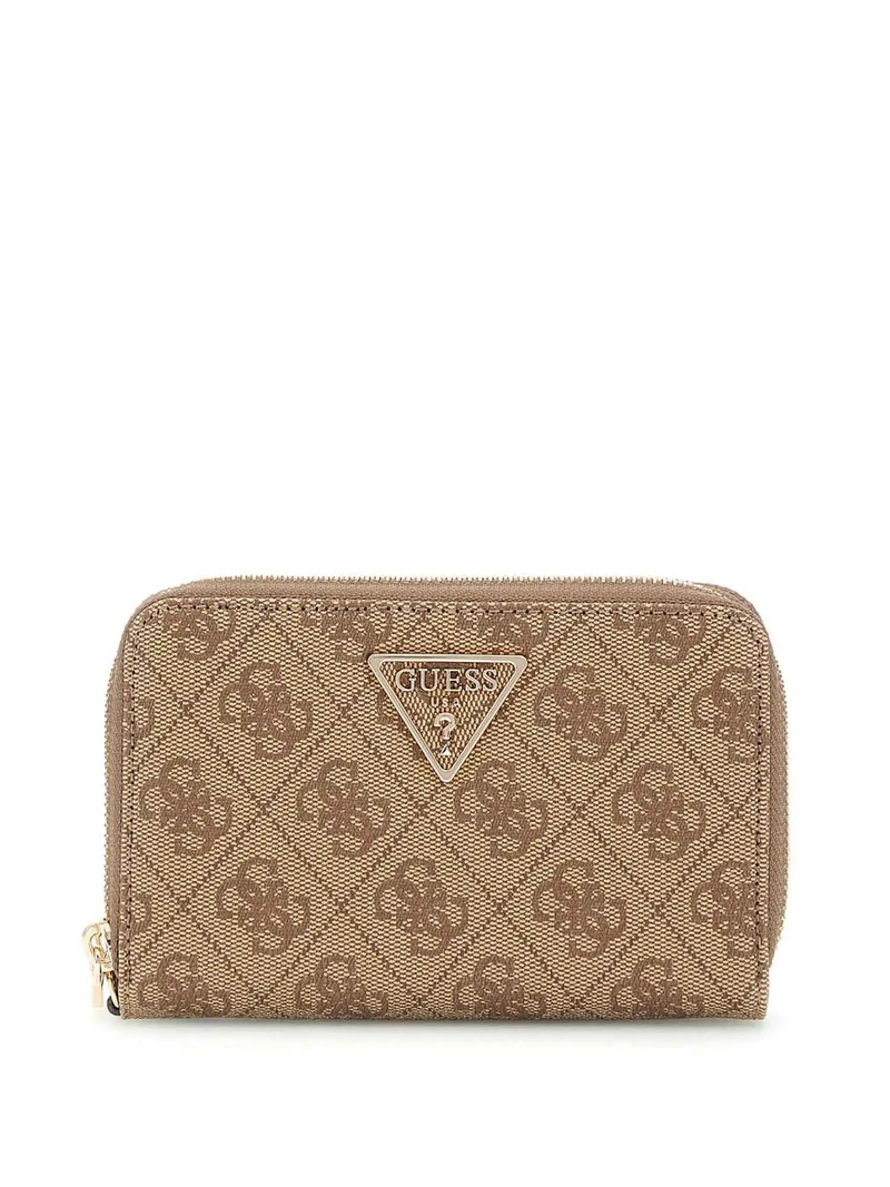 Guess Portafoglio Brenton Logato Beige