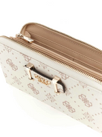 Guess Portafoglio Grande Silia Vanilla Logo