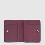 Piquadro Portafogli Mini Bordeaux