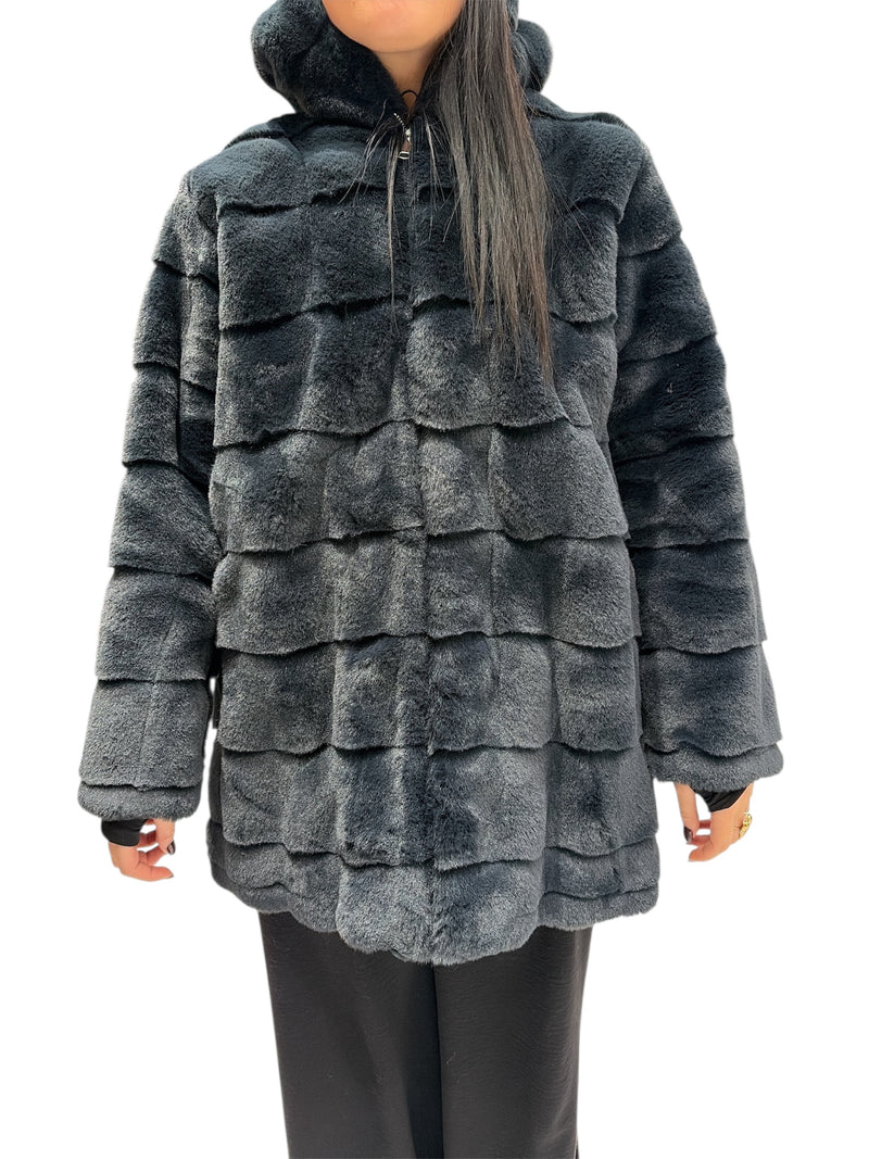 Gio Cellini Ecopelliccia Blu