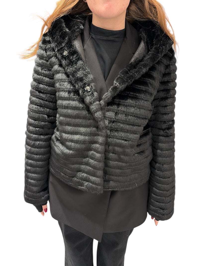 Gio Cellini Ecopelliccia Nera