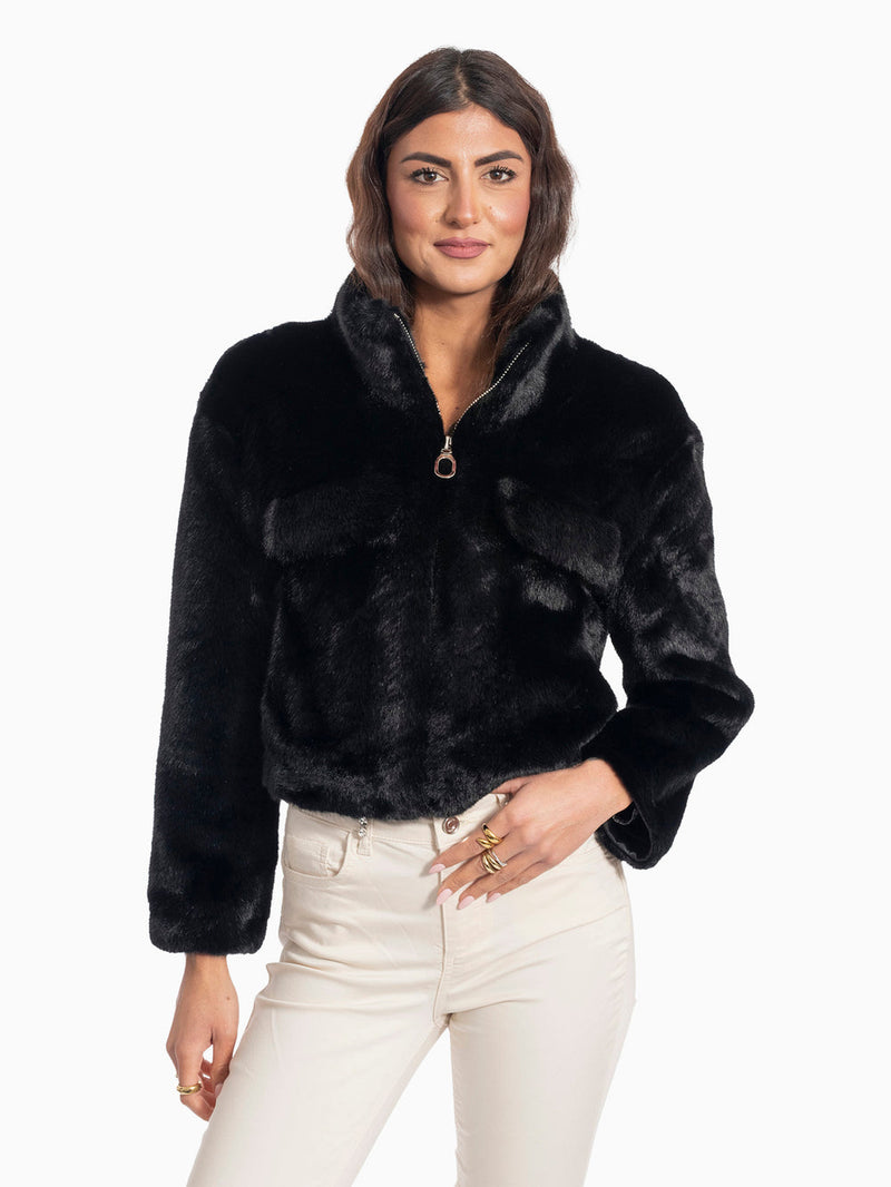 Gio Cellini Ecopelliccia Nera