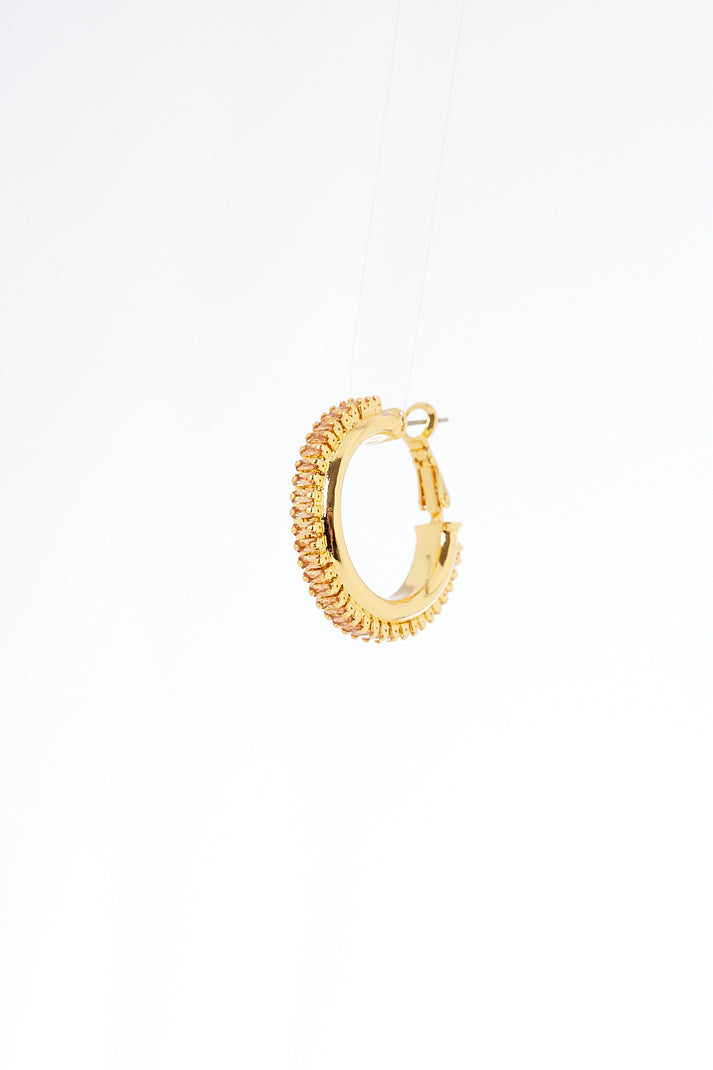 Sodini Bijoux Orecchini Cerchio Serenissima Oro/Rosa