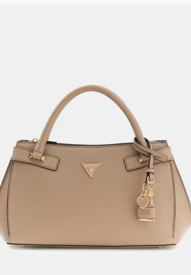 Guess Borsa a mano Serenova Saffiano Pala Mocha