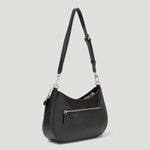 Guess Borsa a spalla Noelle saffiano Black